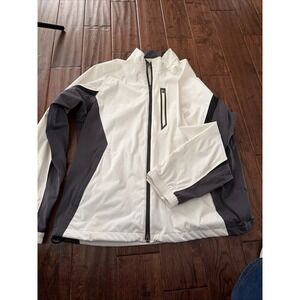 Walter Hagen White/Grey Men's Performance Golf Size Large